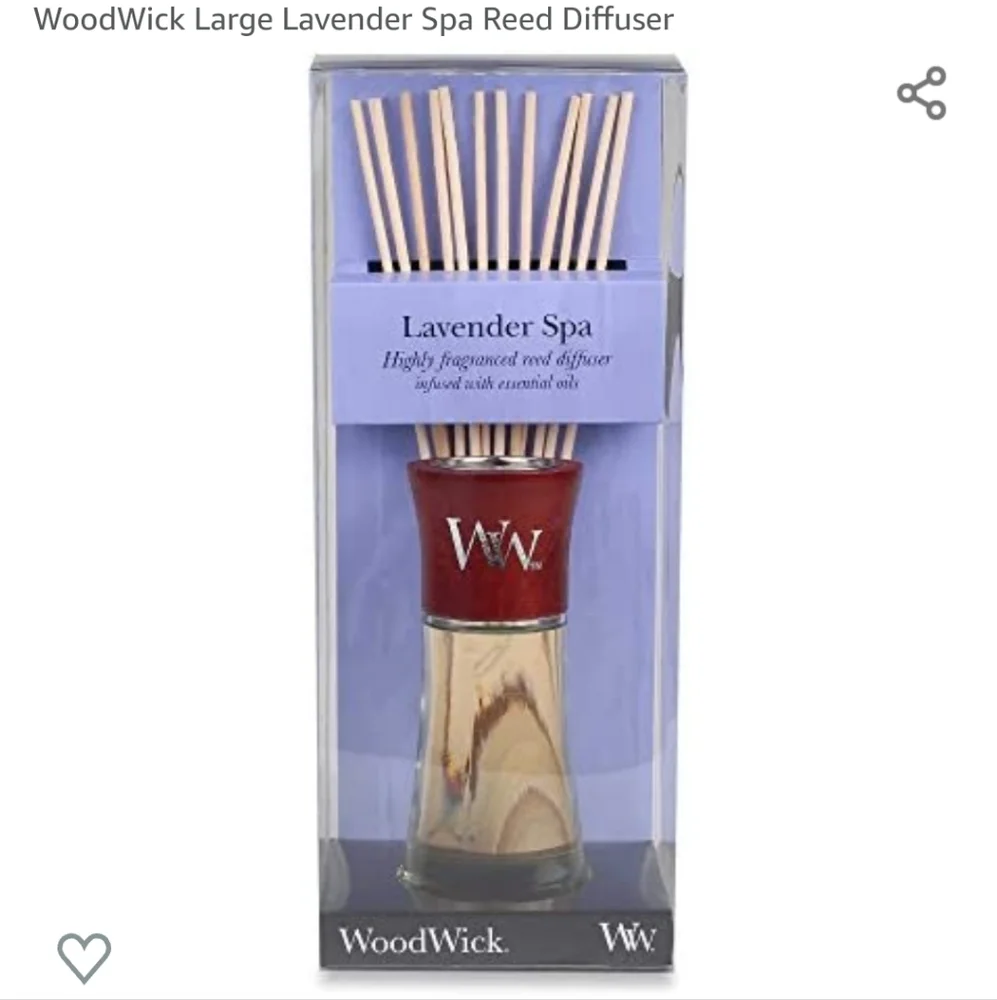 WoodWick Lavender Spa Reed Diffuser